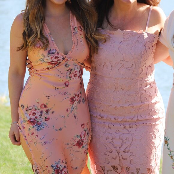 Loveshackfancy Kendall Dress in pink duchess print - Picture 3 of 7